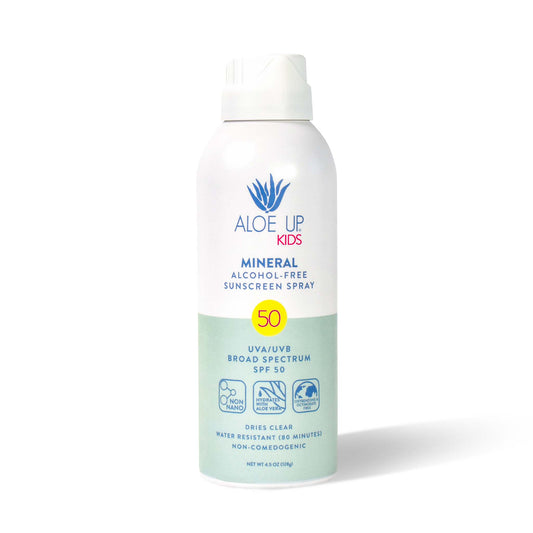 Aloe Vera Mineral Sunscreen Spray for Kids SPF50 150ml
