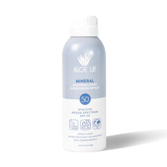 Aloe Vera Mineral Sunscreen Spray SPF50 150ml