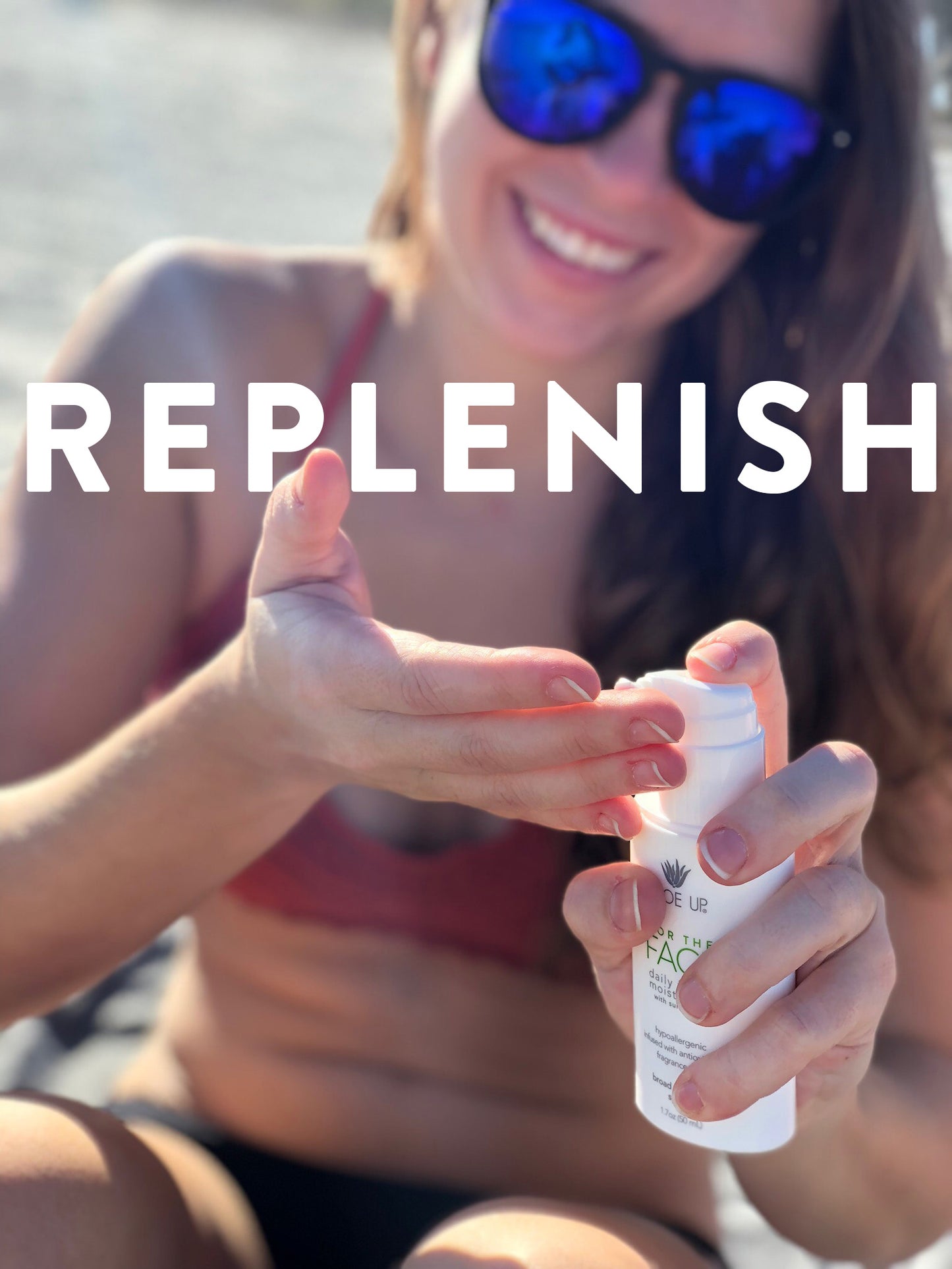 Aloe Vera 'For the Face' SPF25 Daily Moisturising Spa Collection Lotion 50ml Pump