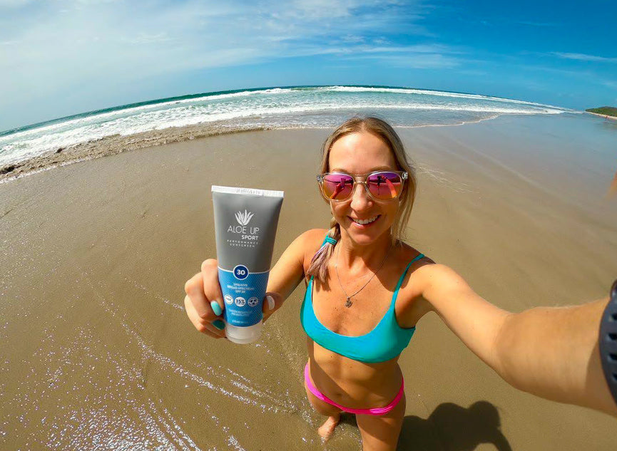Aloe Vera Sports Suncream Lotion SPF30 180ml