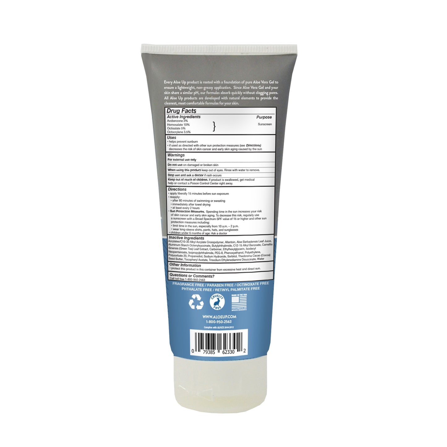 Aloe Vera Sport Suncream Lotion SPF30 90ml