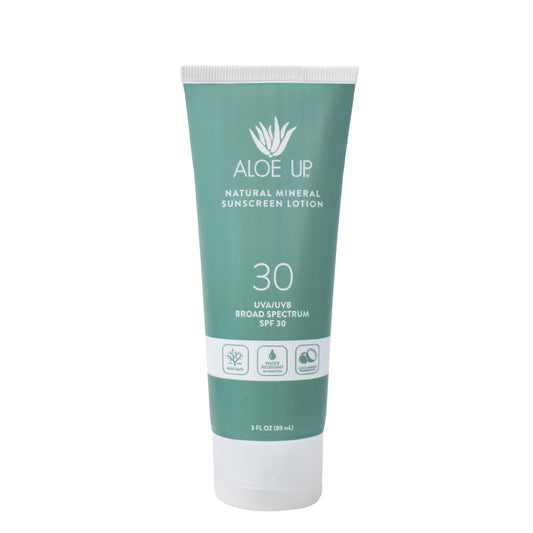 Aloe Vera Mineral Sunscreen Lotion SPF30 90ml. Exp date 12/24