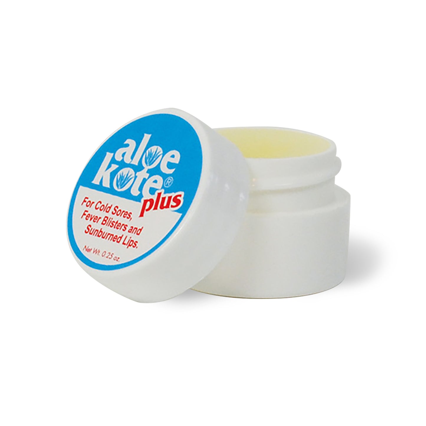 12 units x Aloe Kote Plus Lip-Balm Soother Pocket-Sized 7g Tub